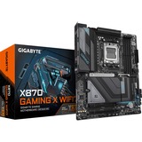 GIGABYTE X870 GAMING X WIFI7 carte mère socket AM5 Noir/gris, RAID, 2.5 Gb-LAN, WLAN, BT, Sound, ATX
