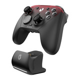 GameSir GameSir G7 Pro Tri-Mode Shadow Ember, Manette de jeu Noir/rouge foncé
