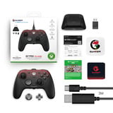 GameSir GameSir G7 Pro Tri-Mode Shadow Ember, Manette de jeu Noir/rouge foncé