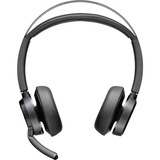 HP Poly Voyager Focus 2 casque on-ear Incl. adaptateur USB-C/A + support de charge