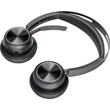 HP Poly Voyager Focus 2 casque on-ear Incl. adaptateur USB-C/A + support de charge