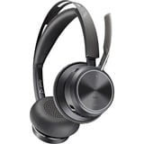 HP Poly Voyager Focus 2 casque on-ear Incl. adaptateur USB-C/A + support de charge