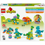 LEGO DUPLO - Dinosaures 3-en-1 sur roues, Jouets de construction 10451