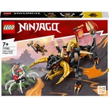 LEGO Ninjago - Dragon de terre EVO de Cole, Jouets de construction 