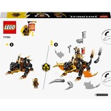LEGO Ninjago - Dragon de terre EVO de Cole, Jouets de construction 