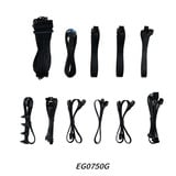 Lian Li EDGE GOLD 750 alimentation  modulaire 750 watt Noir, 1x 12V-2x6, 3x PCIe