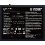 Lian Li SP Platinum alimentation  modulaire 850 watt Noir, 1x 12V-2x6, 2x PCIe, 2x PCIe, gestion des câbles