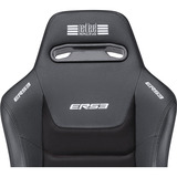 Next Level Racing ERS3 Elite Reclining Seat - PU leder & suède edition, Siège gaming Noir