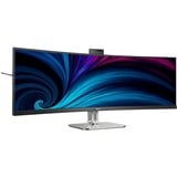 Philips 49B2U5900CH/00 48.8" Moniteur UltraWide incurvé  Noir, 2x HDMI, 1x DisplayPort, RJ-45, Sound, Webcam