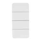 Shelly BLU RC Bouton 4 ZB, Commande à distance Blanc, Bluetooth 5 (LE), Zigbee
