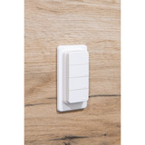 Shelly BLU RC Bouton 4 ZB, Commande à distance Blanc, Bluetooth 5 (LE), Zigbee
