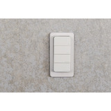 Shelly BLU RC Bouton 4 ZB, Commande à distance Blanc, Bluetooth 5 (LE), Zigbee