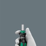 Wera Kraftform Kompakt 28 avec étui, Clés mixtes à cliquet Noir/Vert, 6 pièces