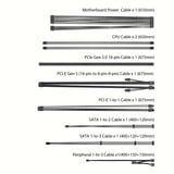 ASUS Prime Gold alimentation  modulaire 850 watt Blanc, 1x 12V-2x6, 3x PCIe, 850 W, 100 - 240 V, Actif, 110 W, 846 W, 110 W