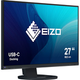 EIZO FlexScan EV2720S 27" Moniteur Noir, 1x DisplayPort, 1x HDMI, 1x USB-C, 4x USB-A