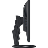 EIZO FlexScan EV2720S 27" Moniteur  Noir, DisplayPort, HDMI, USB-A, USB-C, Audio