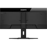 GIGABYTE M34WQ 34" Moniteur UltraWide gaming  Noir, 2x HDMI, DisplayPort, 2x USB-B, 1x USB-C, 144 Hz