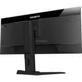 GIGABYTE M34WQ 34" Moniteur UltraWide gaming  Noir, 2x HDMI, DisplayPort, 2x USB-B, 1x USB-C, 144 Hz