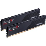 G.Skill 64 Go DDR5-6000 kit, Mémoire vive Noir, F5-6000J3636F32GX2-FX5, Flare X5, XMP, AMD EXPO