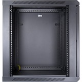Inter-Tech Boîtier mural SMA-6612, Armoire informatique Noir