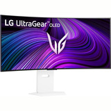 LG UltraGear 39GX90SA 39" Moniteur UltraWide gaming incurvé  Blanc, 240Hz, HDMI, DisplayPort, LAN, USB-C, audio, AMD FreeSync
