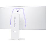 LG UltraGear 39GX90SA 39" Moniteur UltraWide gaming incurvé  Blanc, 240Hz, HDMI, DisplayPort, LAN, USB-C, audio, AMD FreeSync