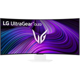 LG UltraGear 39GX90SA 39" Moniteur UltraWide gaming incurvé  Blanc, 240Hz, HDMI, DisplayPort, LAN, USB-C, audio, AMD FreeSync