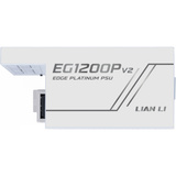 Lian Li Edge Platinum V2 alimentation 1200 watt Blanc, 1x 12V-2x6, 1x PCIe
