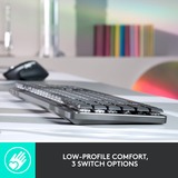 Logitech MX Mechanical, clavier Noir/gris, Layout US (QWERTY)