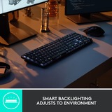 Logitech MX Mechanical, clavier Noir/gris, Layout US (QWERTY)