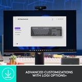 Logitech MX Mechanical clavier Noir, Layout US-International (QWERTY), 100%
