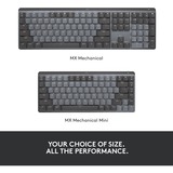 Logitech MX Mechanical clavier Noir, Layout US-International (QWERTY), 100%