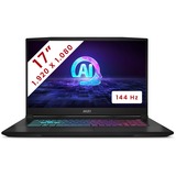 MSI Katana A17 AI (B8VF-836BE) 17.3" PC portable gaming  Noir | Ryzen 9 8945HS | RTX 4060 | 16 Go | 1 To SSD | 144 Hz