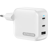 Sitecom 100W GaN Power Delivery, Chargeur Blanc