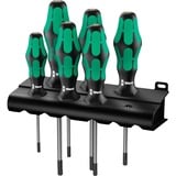 Wera 367/6 TORX Jeu, Tournevis Noir/Vert, 285 mm, 210 mm, 55 mm, 749 g, Noir/Vert, Noir