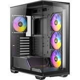 Antec C3 ARGB boîtier midi tower Noir | 1x USB-A | 1x USB-C | Window