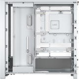 Corsair FRAME 4000D midi tower, boîtier pc Blanc | 2x USB-A | 1x USB-C | Verre Trempé