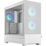 Fractal Design Pop Air RGB boîtier midi tower Blanc | 2x USB-A | RGB | Verre Trempé