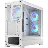 Fractal Design Pop Air RGB boîtier midi tower Blanc | 2x USB-A | RGB | Verre Trempé