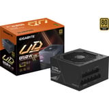 GIGABYTE UD850GM PG5 V2 alimentation  modulaire 850 watt Noir, 1x 12V-2x6, 4x PCIe