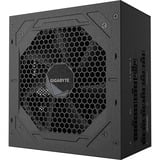 GIGABYTE UD850GM PG5 V2 alimentation modulaire 850 watt Noir, 1x 12V-2x6, 4x PCIe