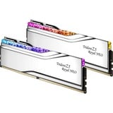 G.Skill Kit 32 Go DDR5-8000 (2x 16 Go), Mémoire vive Argent, Trident Z5 Royal Neo, RGB, EXPO