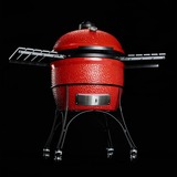 Kamado Joe  barbecue au charbon de bois Rouge/Noir