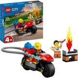 LEGO City - La moto d’intervention rapide des pompiers, Jouets de construction 60410