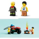 LEGO City - La moto d’intervention rapide des pompiers, Jouets de construction 60410