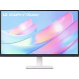 LG 27US500-W 27" 4K UHD Moniteur  Blanc, 2x HDMI, 1x DisplayPort, HDR10