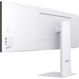 LG 49 pouces UltraWide Dual QHD 49" Moniteur incurvé  Blanc, 144 Hz, HDMI, DisplayPort, USB-C, Audio
