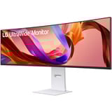 LG UltraWide 49U950A-W 49" Moniteur incurvé  Blanc, HDMI, DisplayPort, USB-C, 144 Hz