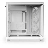 NZXT  boîtier midi tower Blanc (mat) | 2x USB-A | 1x USB-C | RGB | Verre Trempé