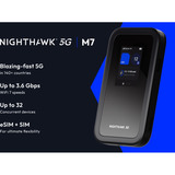 Netgear Nighthawk 5G M7, WLAN-LTE-Routeur Noir, Routeur Wi-Fi 7, 5G, eSIM